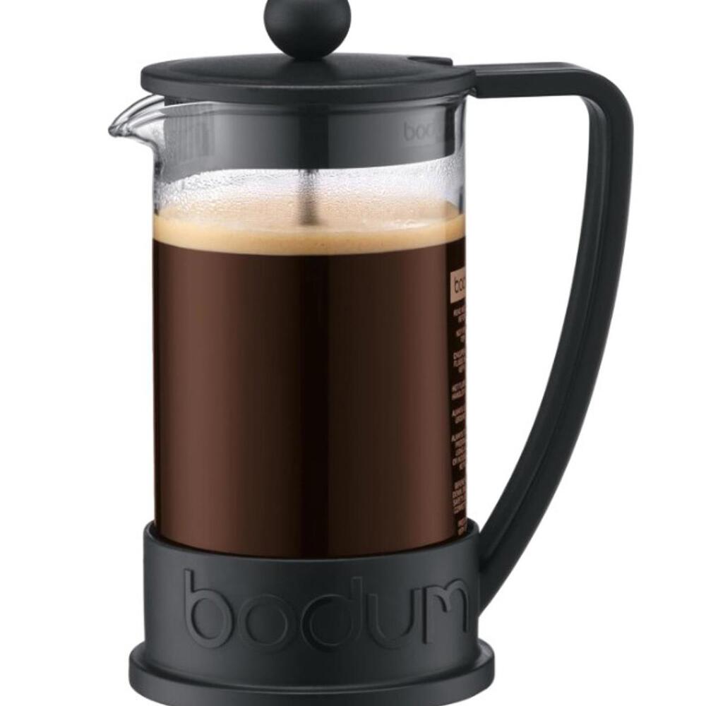 Bodum French Press Coffee Maker Brazil 12 oz, Black